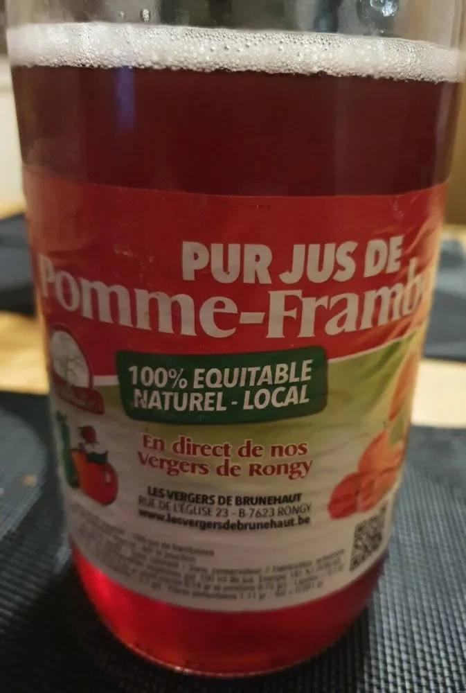 Jus de Pomme-Framboise