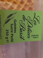 Galettes sucre perlé