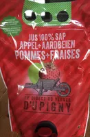 Jus pommes fraises