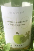 Jus de pomme et gingembre