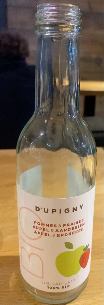 Jus pommes et fraise d’Upigny