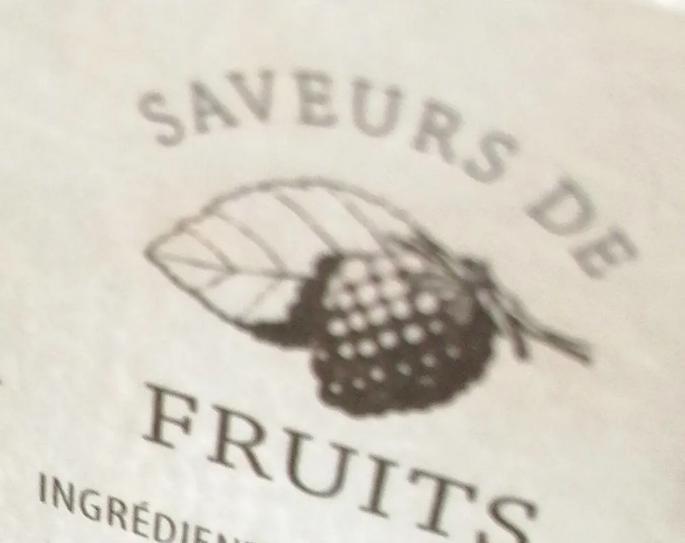 Confiture : saveur de fruits