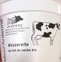Mozzarella au lait de vache bio