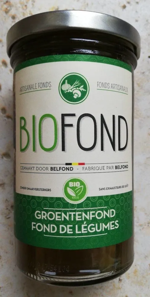 Biofond fond de légumes