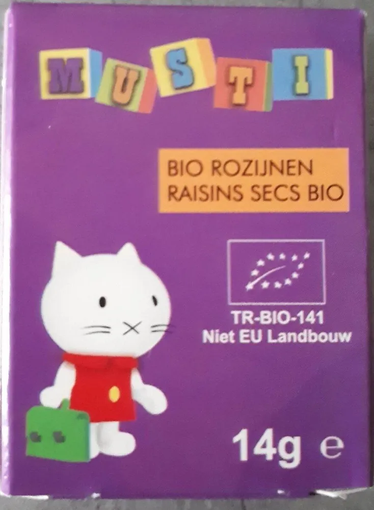 Musti raisins sacs bio