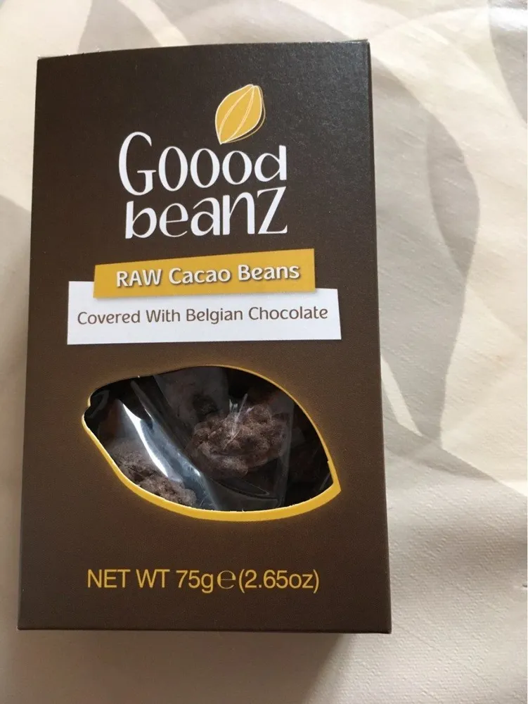 Fèves de cacao enrobées