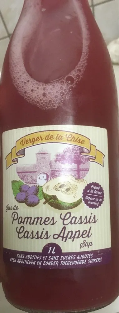 Pommes cassis