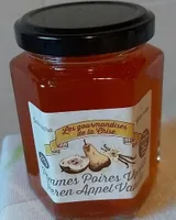 Pommes poires vanille