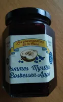 Confiture pommes myrtilles