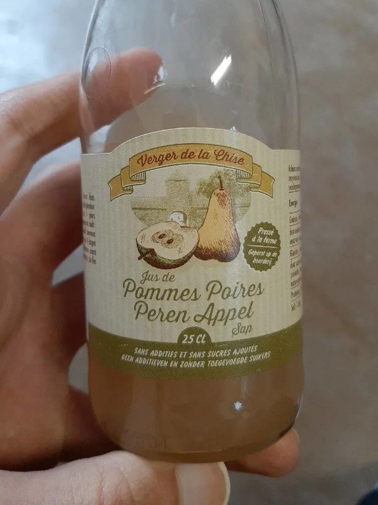 Jus de pommes poires