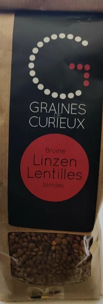 Lentilles blondes
