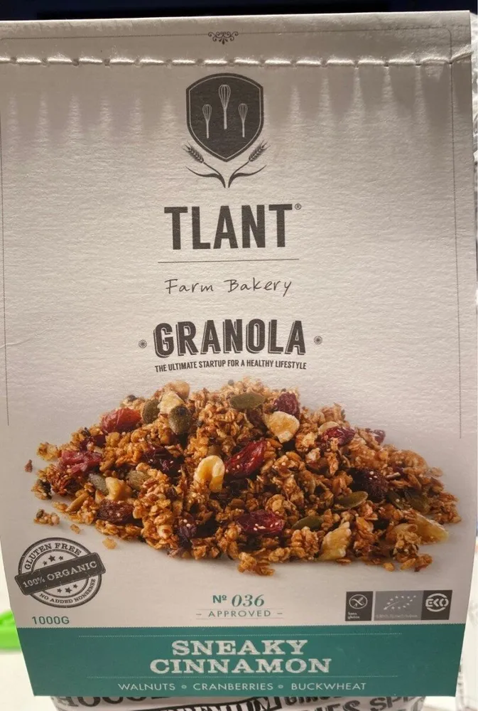 Sneaky Cinnamon Granola