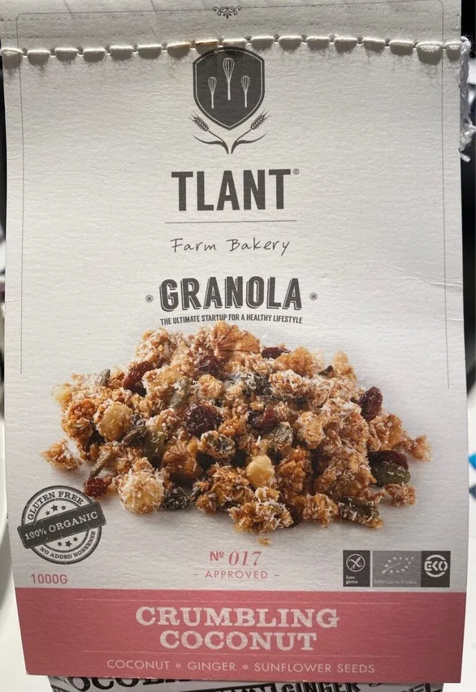 Crumbling Coconut Granola