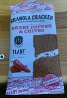 Granola cracker sweet pepper & chives