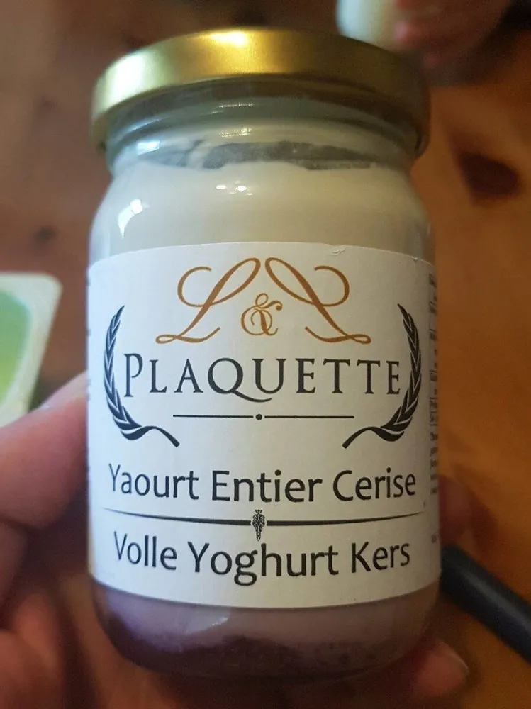 Yaourt entier cerise