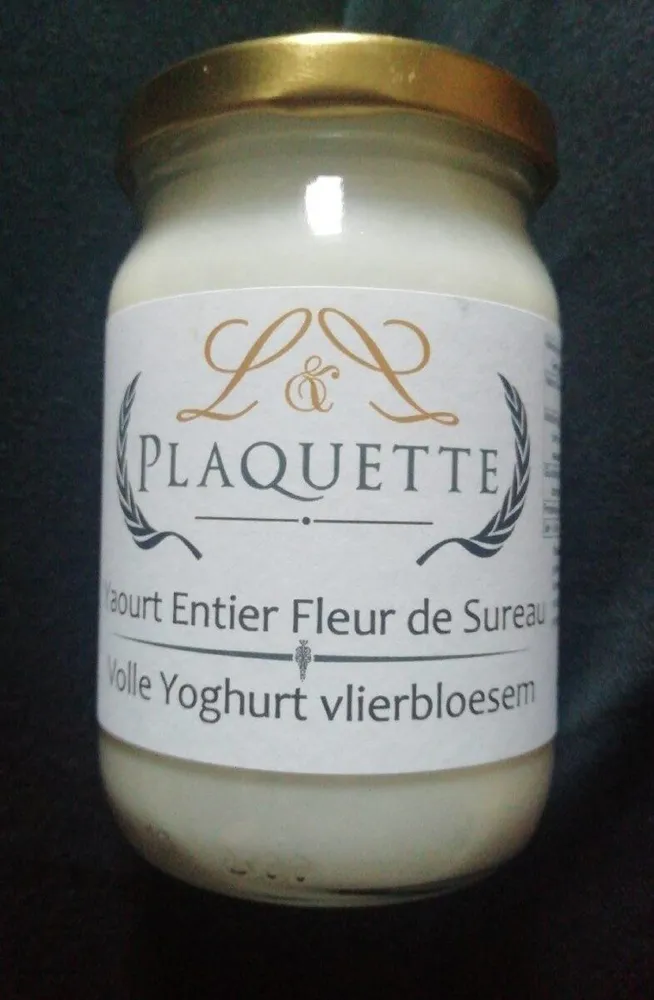 Yaourt entier fleur de sureau