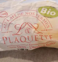 La plaquette beurre doux
