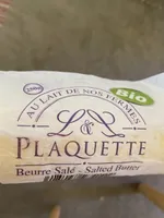 Beurre salé Plaquette