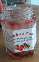 Confiture gelée groseilles fraise