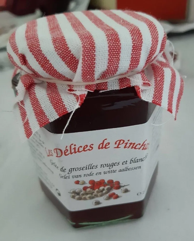 Gelée de groseilles rouges et blanches