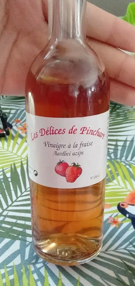 Vinaigre à la fraise Aardbei azijn