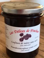 Confiture de mûres sans sucre