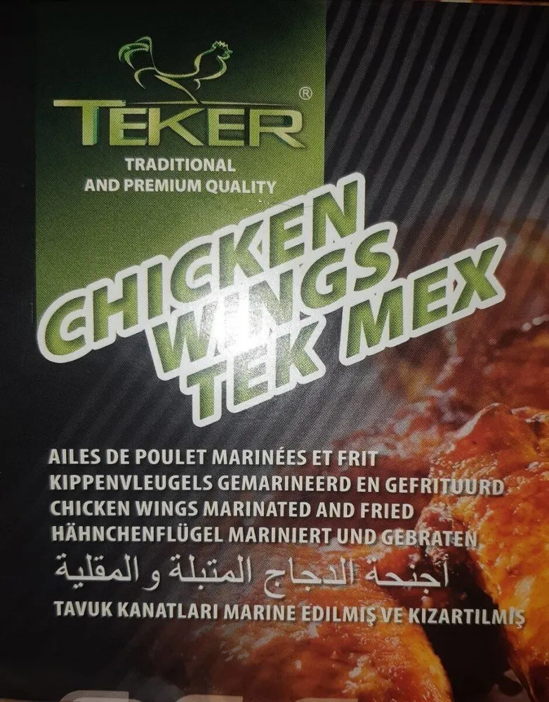 Teker chicken wings tex mex