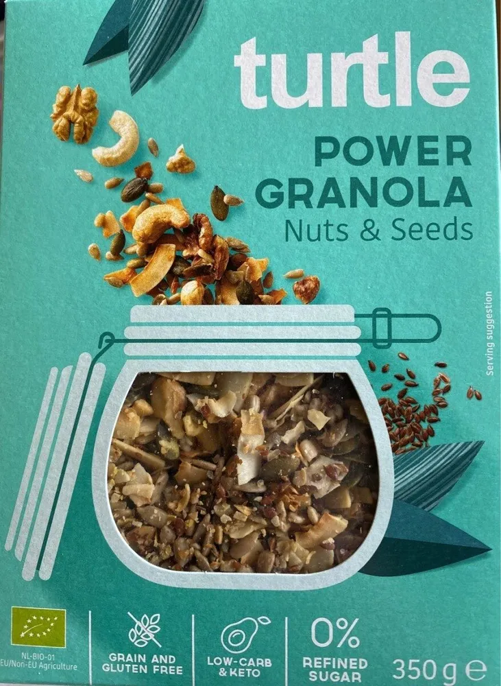 Power Granola Nuts seeds