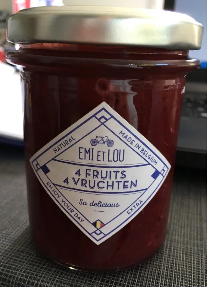 Confiture 4 fruits