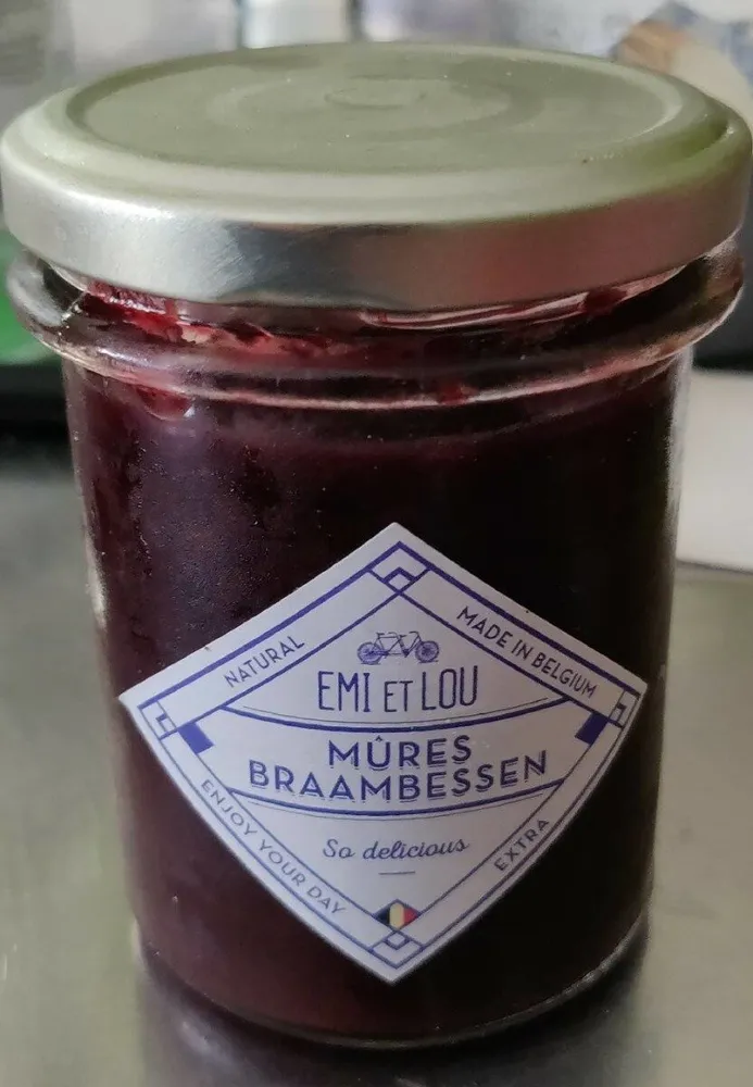confiture Mûres