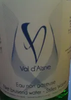 Eau non gazeuse Val d'Aisne