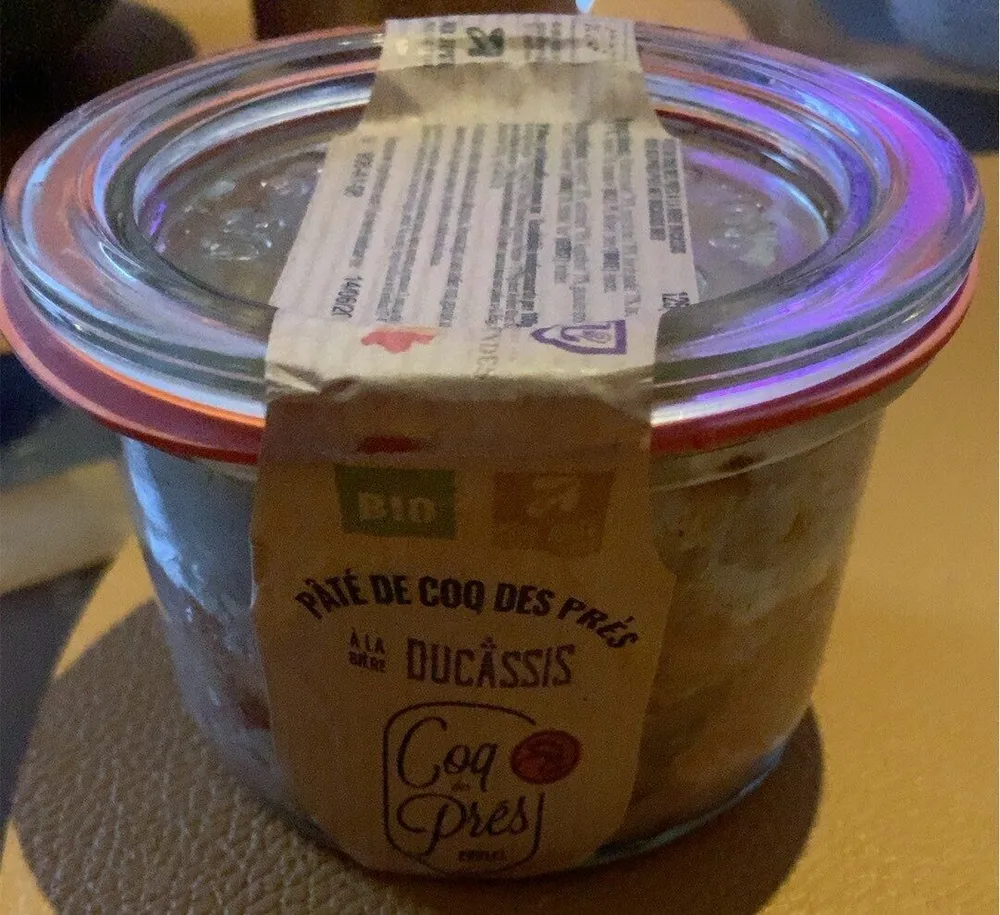 Pâte de coq des prés a la bière Ducassis