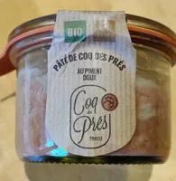 Pâté de Coq des prés au piment doux