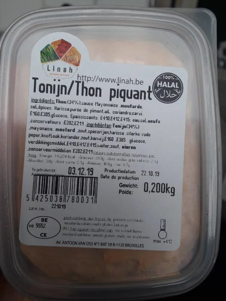 Thon piquant