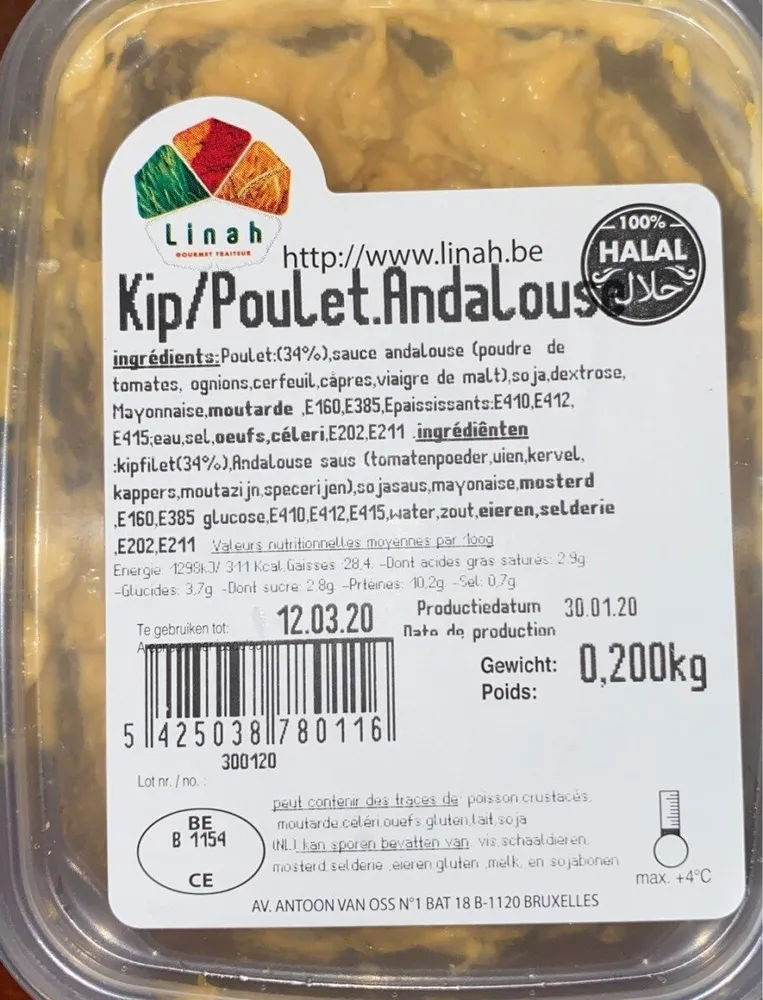 Poulet andalouse
