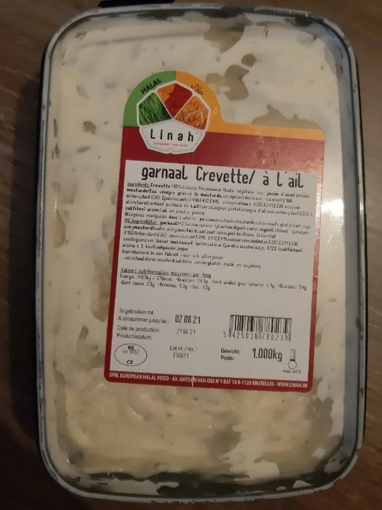 Crevettes à l'ail