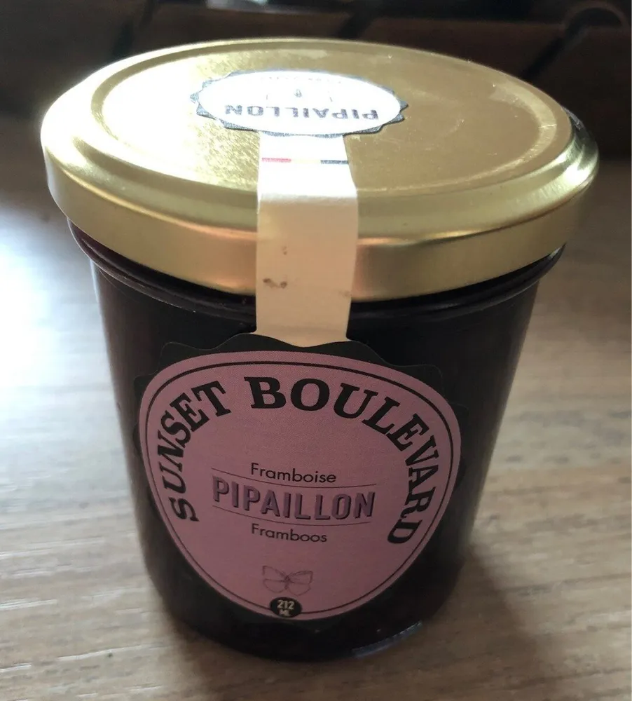Confiture framboise Pipailon