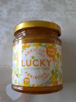 LUCKY Jam Confiture Abricot Vanille