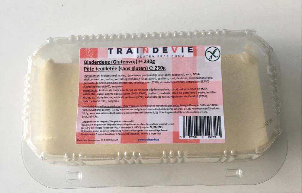 Bladerdeeg (Glutenvrij)