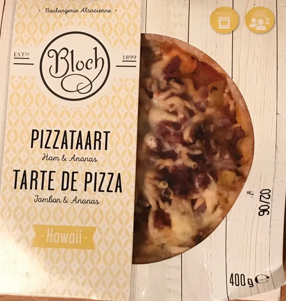 Tarte de Pizza Jambon & Ananas