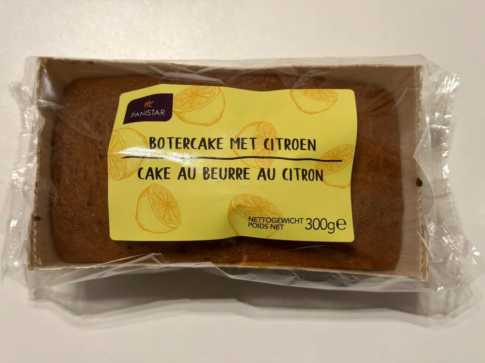 Botercake met citroen / Cake au beurre au citron