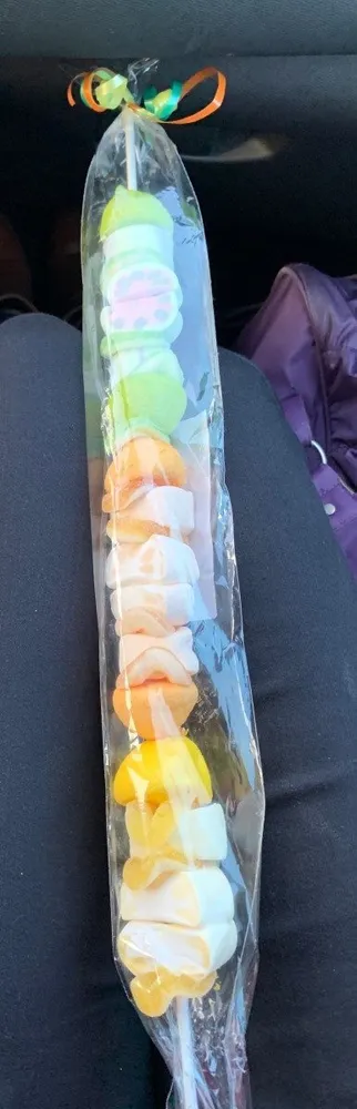 Brochette de chamallows