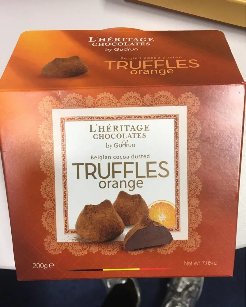 Truffles orange