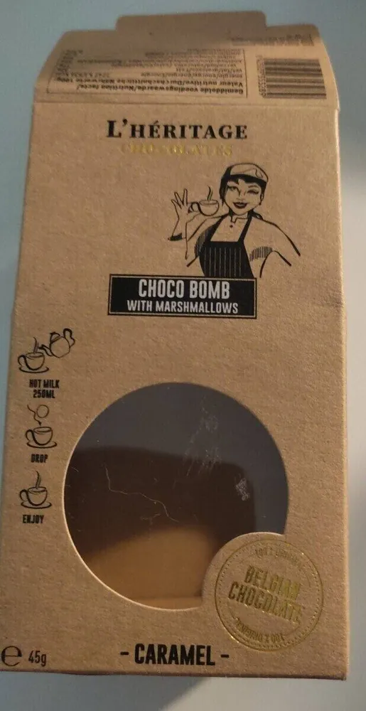 Choco bombe caramel