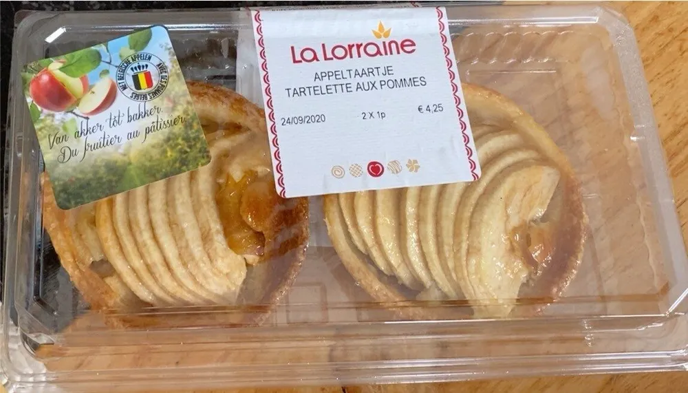 Tartelette aux pommes