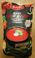 Soupe de tomates au mascarpone