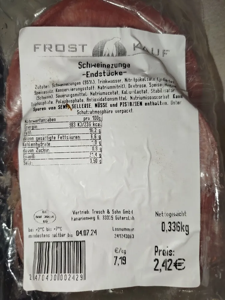 Schweinezunge