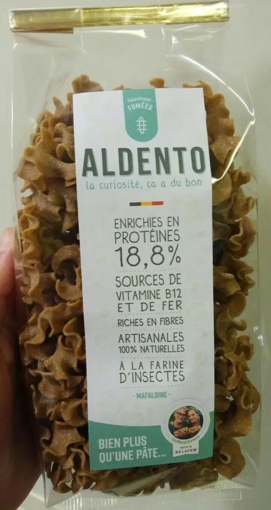 Pates artisanales à la farine d’insectes