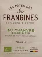 Fusilli au Chanvre Belge&Bio