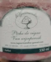 Sorbet pêche de vigne